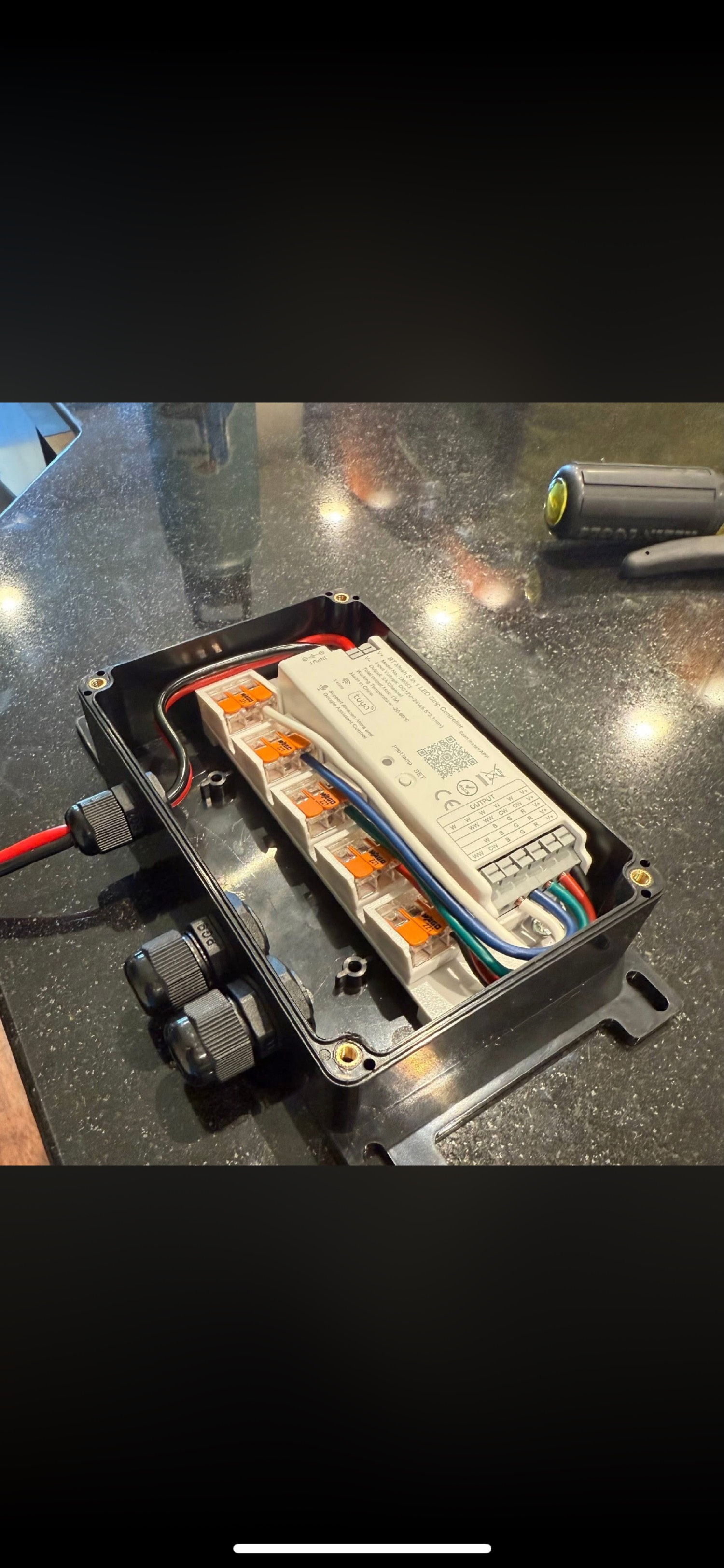 LED controller installation by Parker Projects